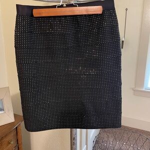 Sequin look mini skirt NWOT